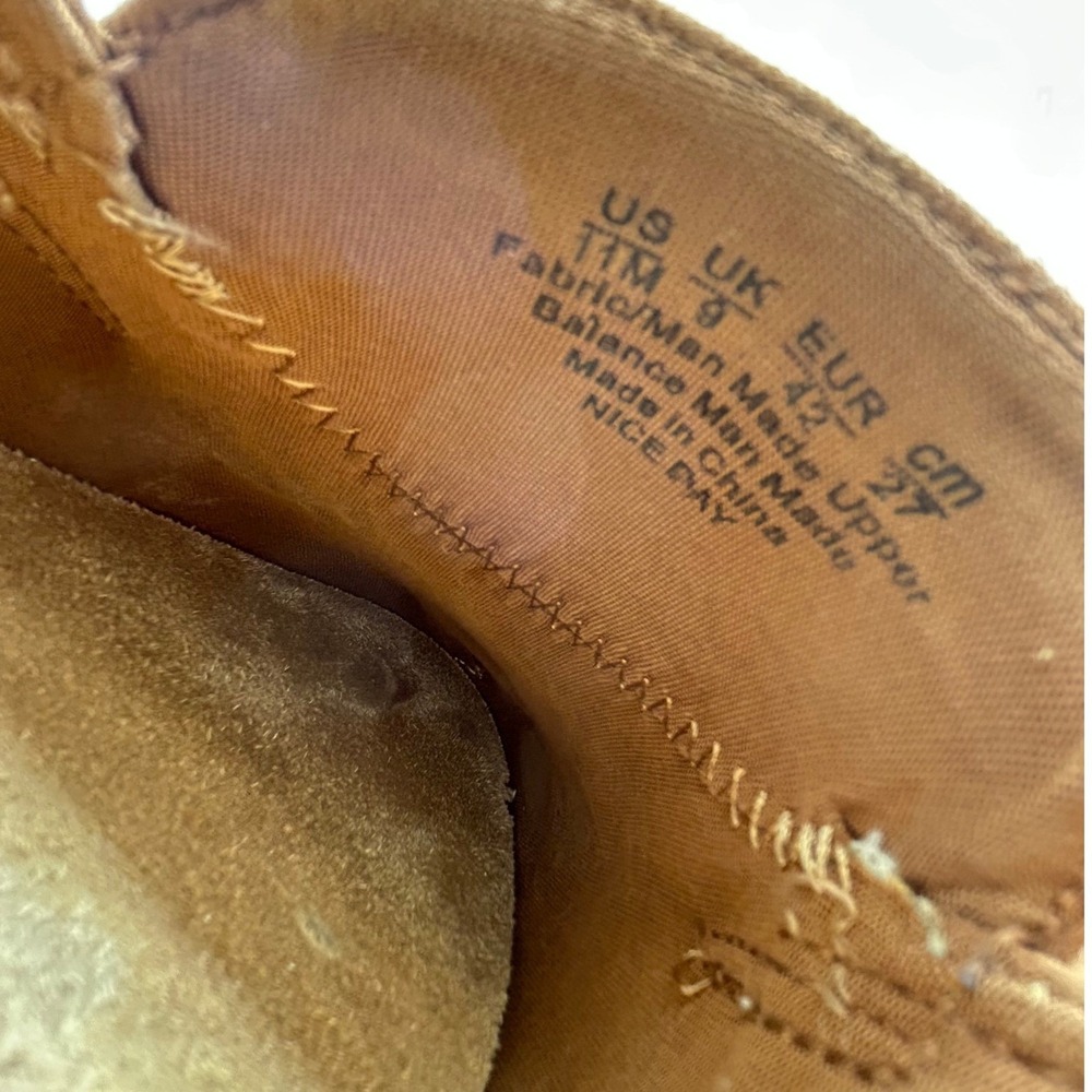 Dr. Scholl's Nice Day Brown Suede-like Penny Loafers Slip On Shoes Size 11 - Picture 8 of 10